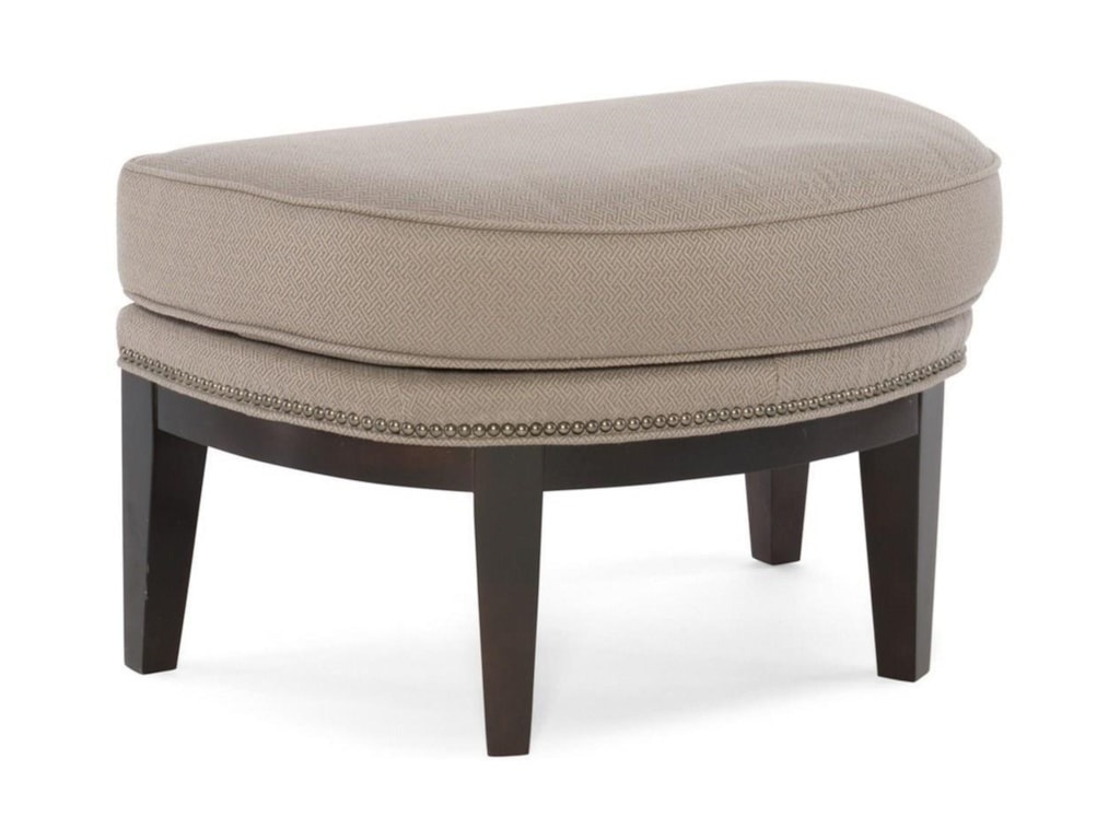 Sam Moore Bryn 2025 Transitional Ottoman With Nailhead Trim Sam Moore Bryn 2025 Transitional Ottoman With Nailhead Trim