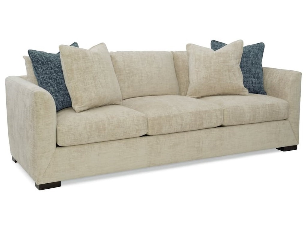 Sam Moore Dalton Casual Sofa With Tall Tapered Arms