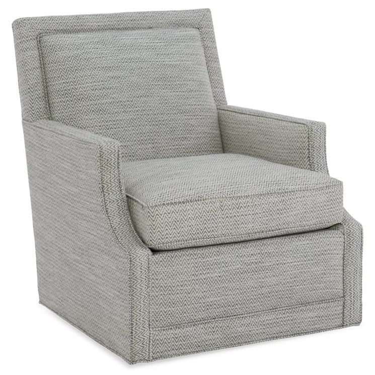 Sam Moore Phoebe Contemporary Swivel Chair Novello Home