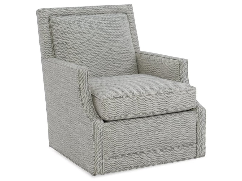 Sam Moore Phoebe Contemporary Swivel Chair Novello Home