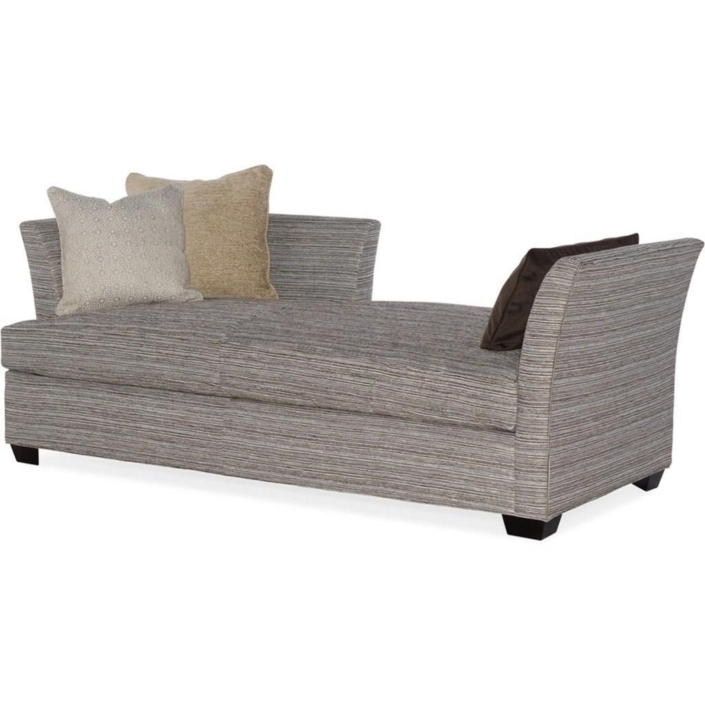 Sam Moore Sparrow Transitional Left Arm Facing Chaise With Three Accent Pillows Sprintz Furniture Chaises