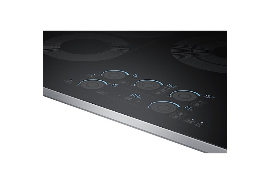 30 Smart Electric Cooktop in Black Stainless Steel (NZ30K6330RG
