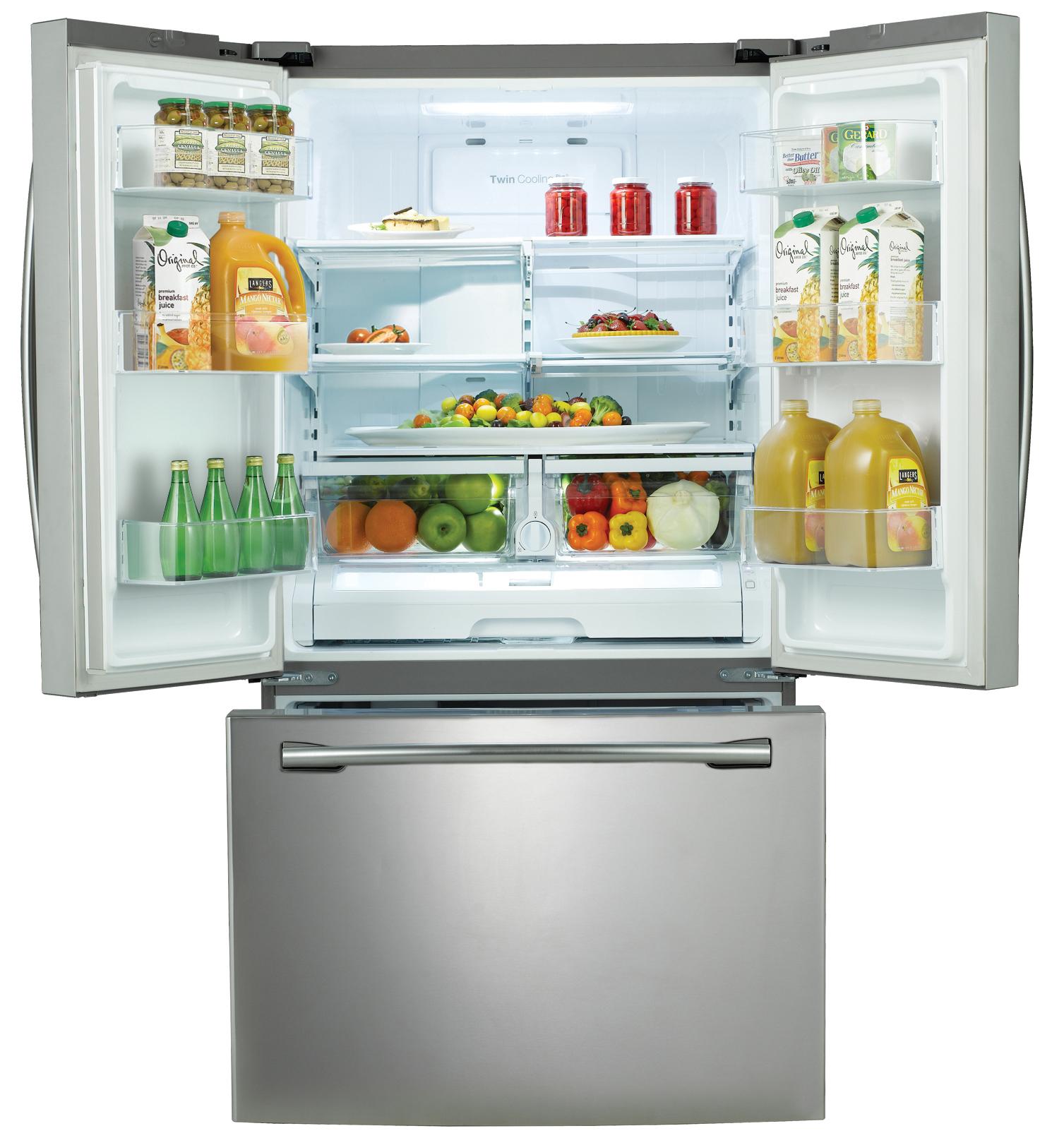 samsung 25.6 french door refrigerator