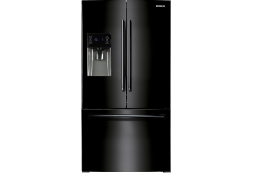 Samsung Appliances Energy Star 26 Cu Ft French Door Refrigerator With External Water Ice Dispenser Vandrie Home Furnishings Refrigerator French Door