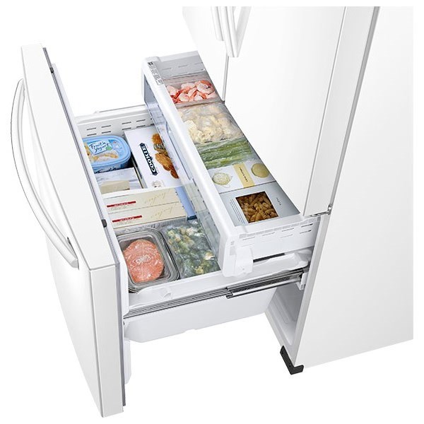 Samsung Appliances Rf26j7500ww 26 Cu Ft 3 Door French Door