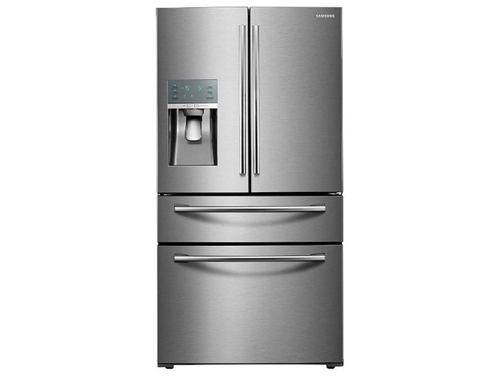 Samsung Appliances 28 Cu Ft 4 Door French Door Food Showcase Refrigerator Sheely S Furniture Appliance Refrigerator French Door