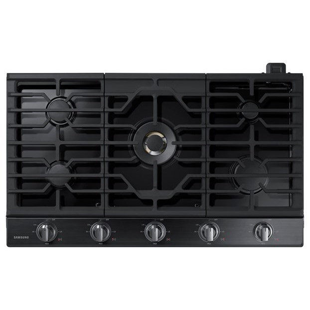 Samsung Appliances Na36k7750tg 36 Gas Cooktop With 22k Btu True
