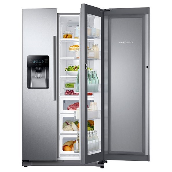 samsung side by side double door refrigerator
