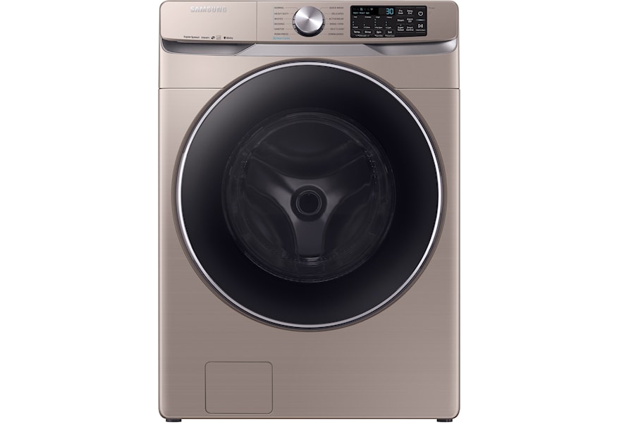 Samsung Appliances Wf45r6300ac 4 5 Cu Ft Front Load Washer With Vrt Plus Technology And Self Clean Furniture And Appliancemart Washers Front Load