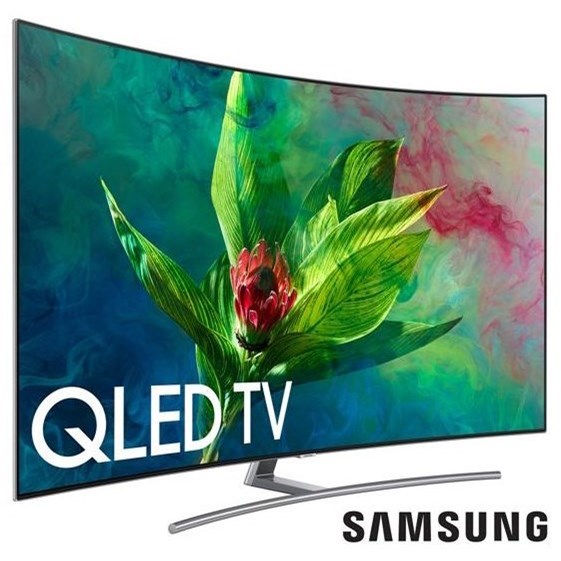 Samsung Electronics 55 Class Q7cn Qled Curved Smart 4k Uhd Tv Wilcox Furniture Curved Tvs