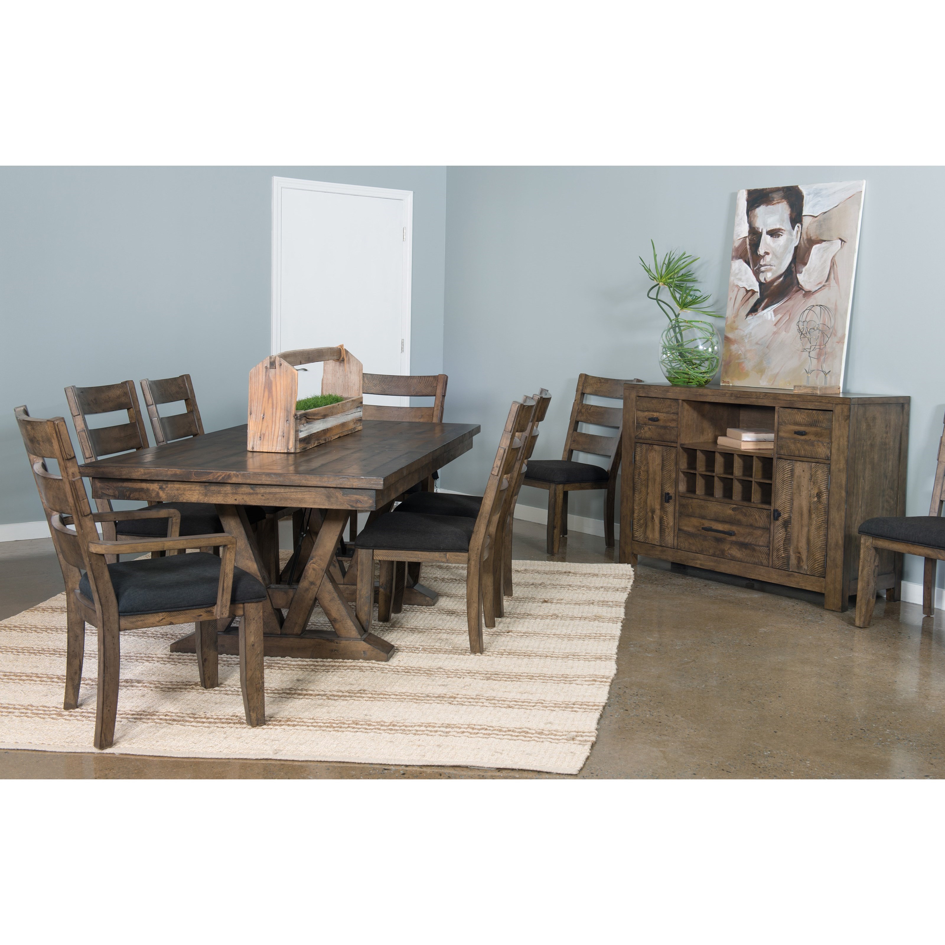 Samuel Lawrence Dakota Formal Dining Room Group Miskelly