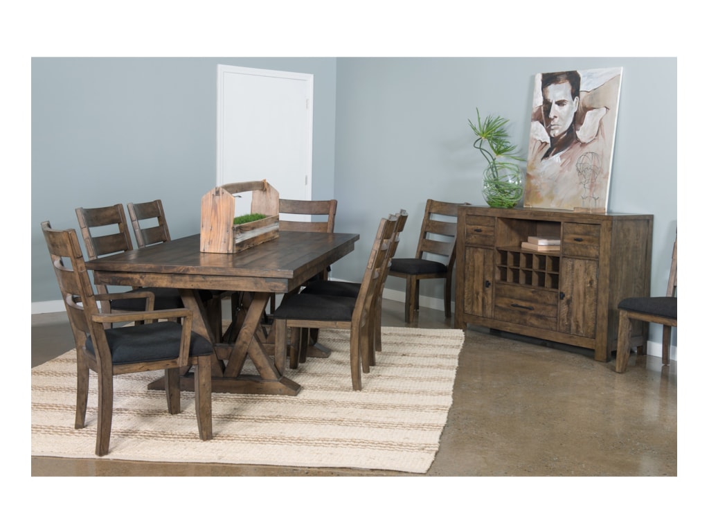 Samuel Lawrence Dakota Formal Dining Room Group Miskelly
