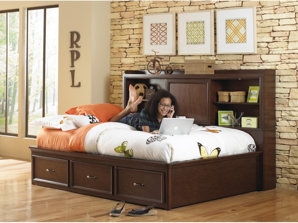 Samuel Lawrence Expedition Youth Full Lounge Bed w Bookcase Samuel Lawrence Expedition Youth Full Lounge Bed w Bookcase