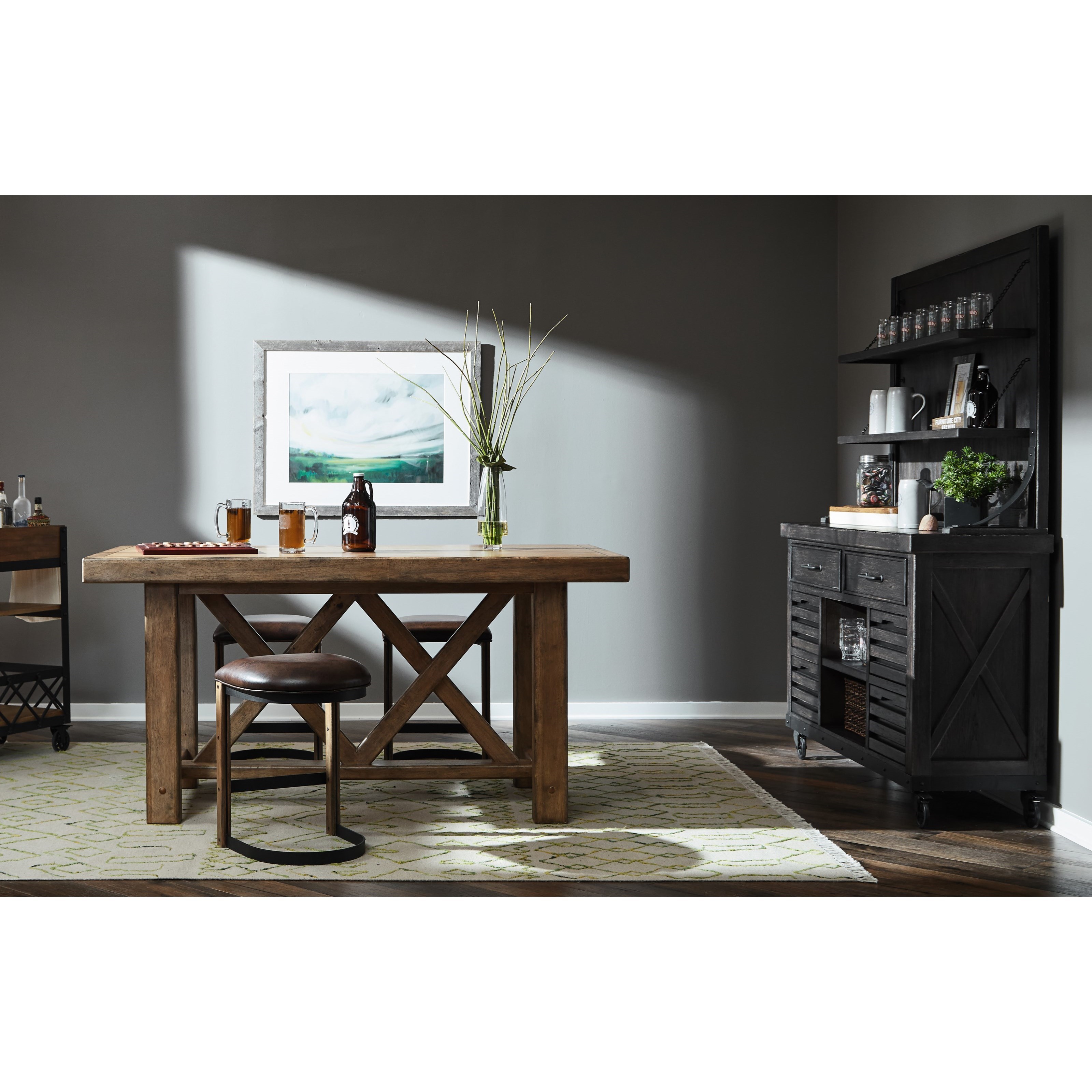 Samuel Lawrence Furniture City Brewing Blonde Rustic Publican S