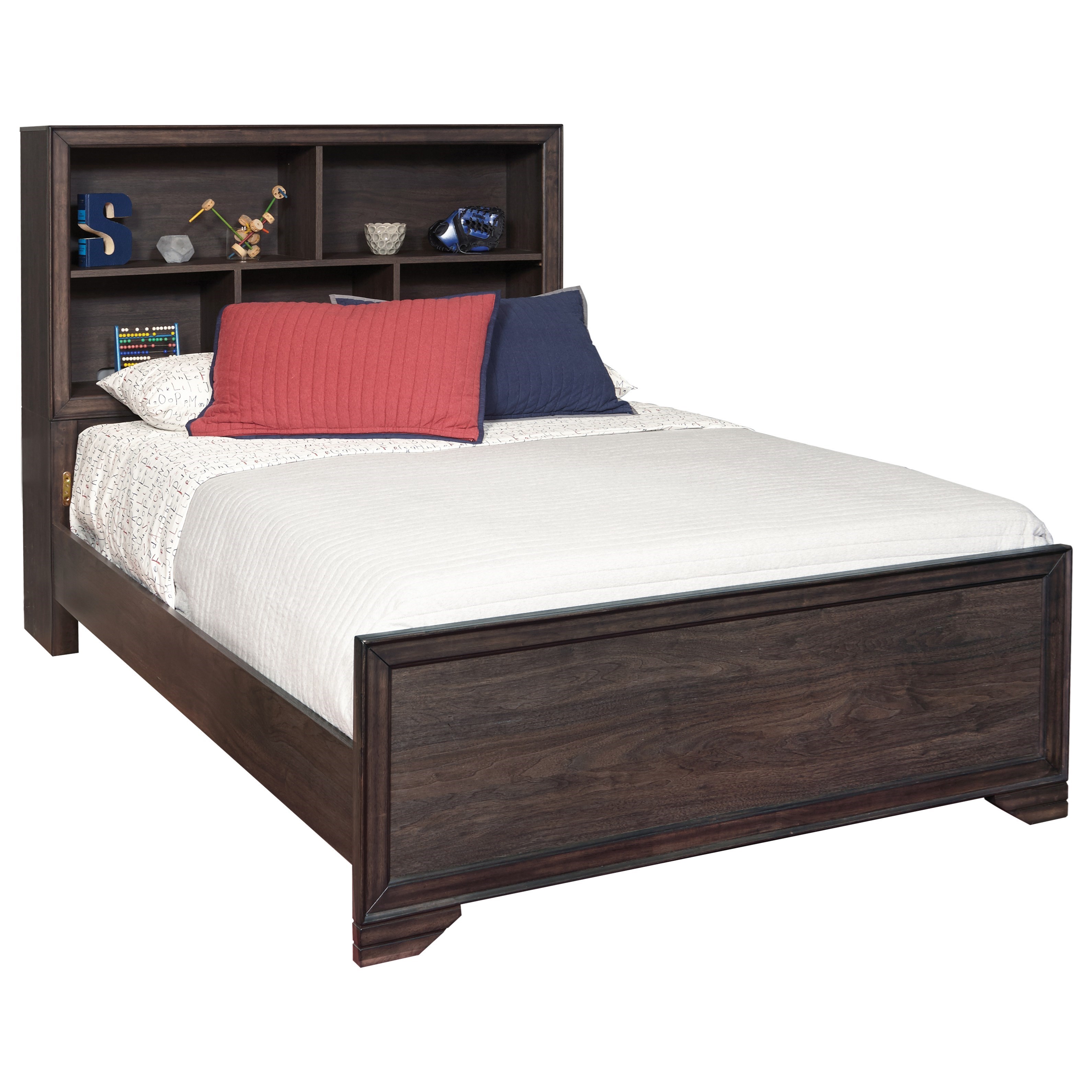 Samuel Lawrence Granite Falls Contemporary Full Bookcase Bed Dream Home Interiors Bookcase Beds