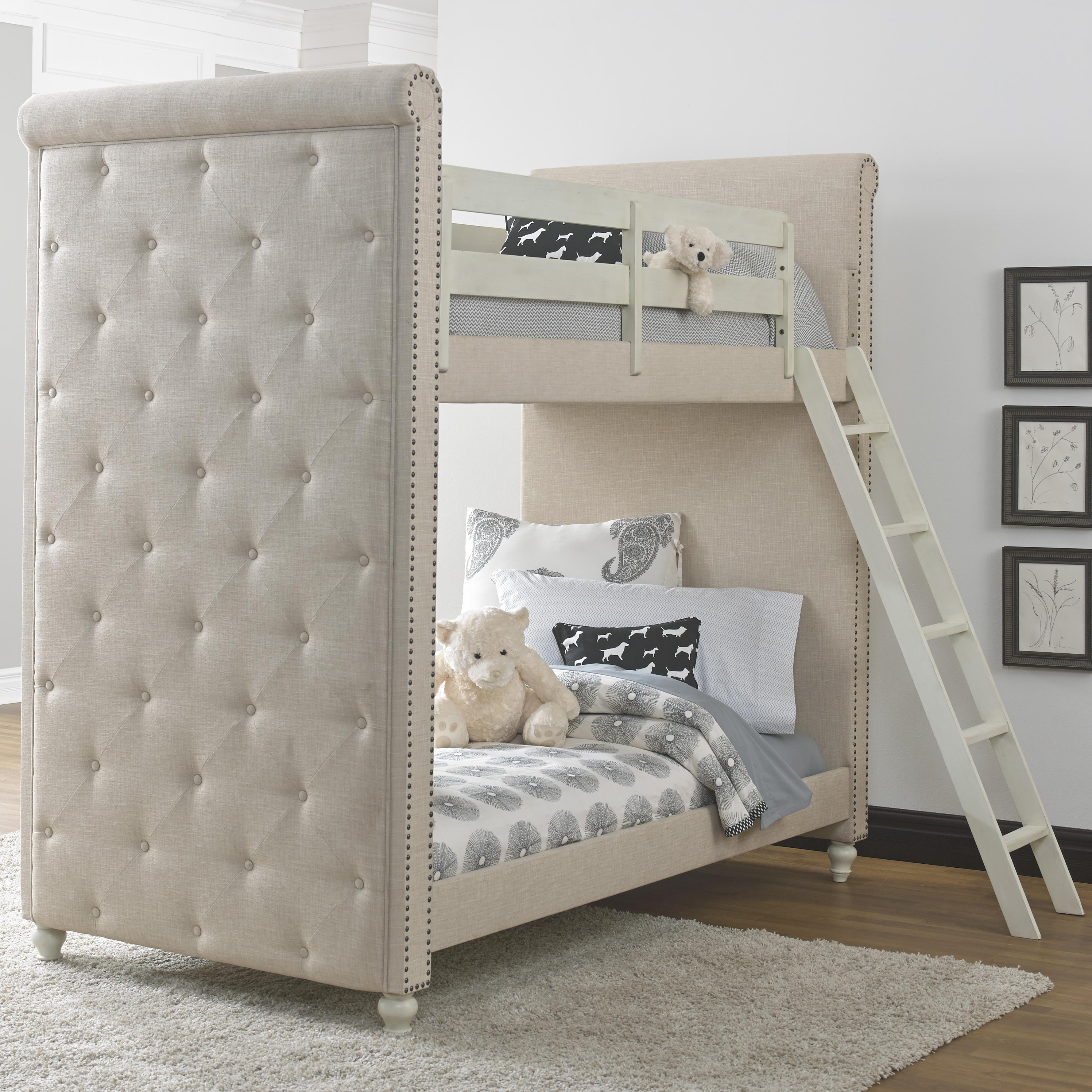 madyson twin over full bunk bed with storage