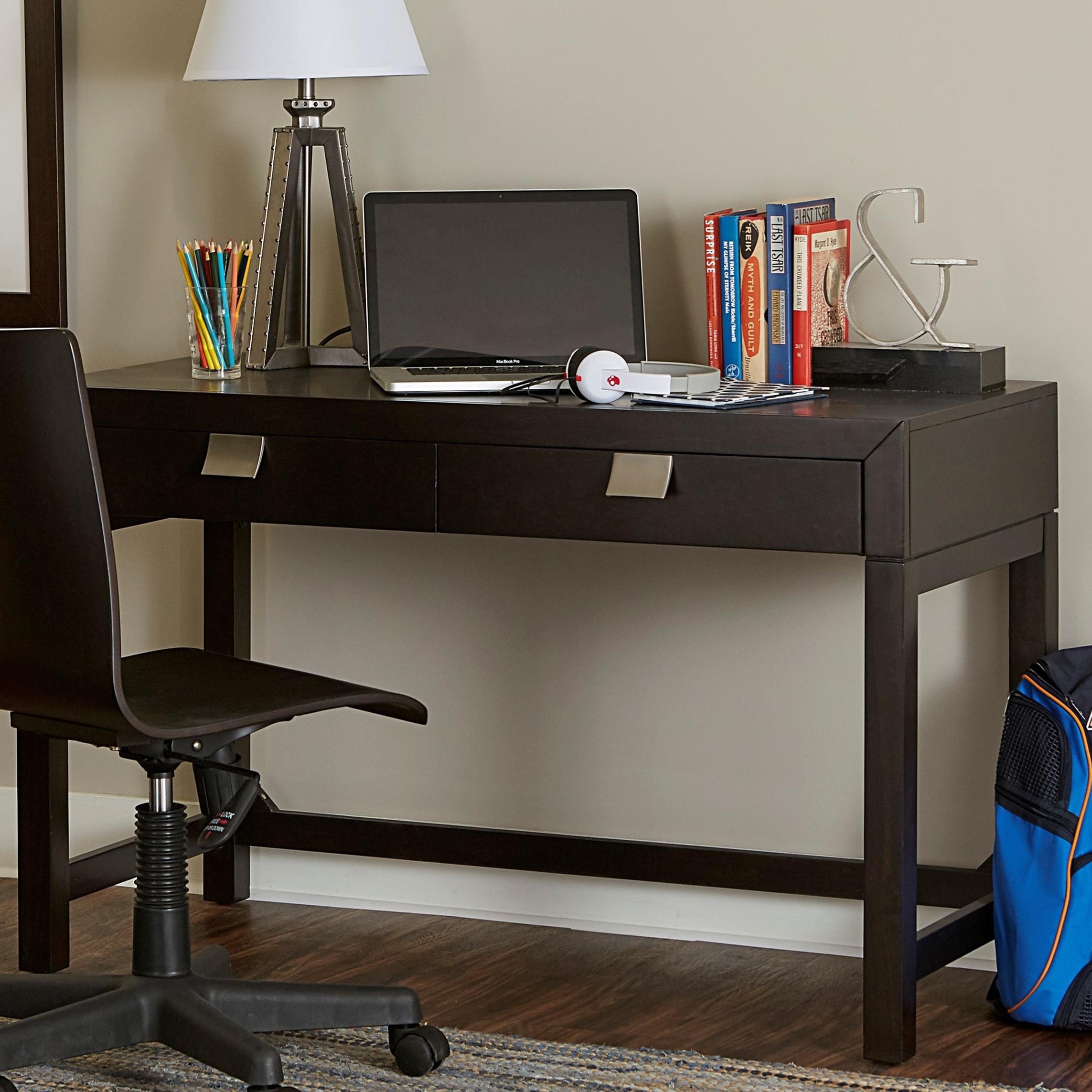 Samuel Lawrence Metro Dark S258 414 Contemporary Desk With Built