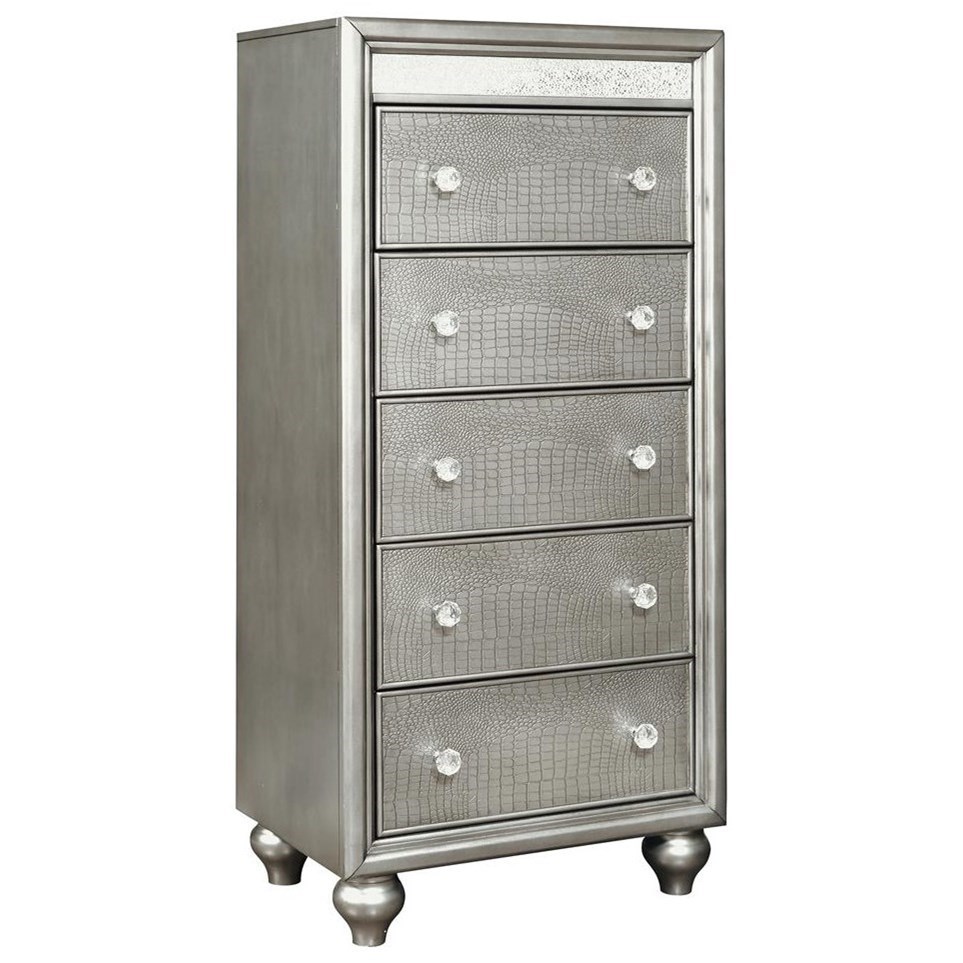 Samuel Lawrence Posh S338 041 Glam 5 Drawer Lingerie Chest