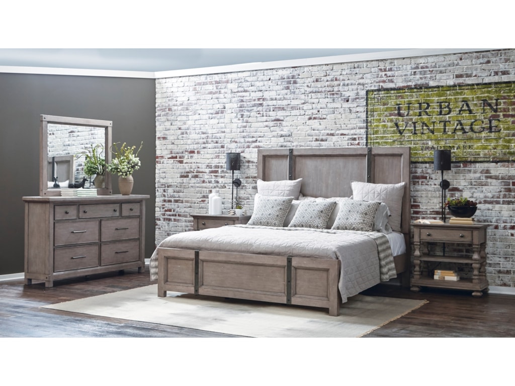 Samuel Lawrence Prospect HillQueen Metal Strap Bed