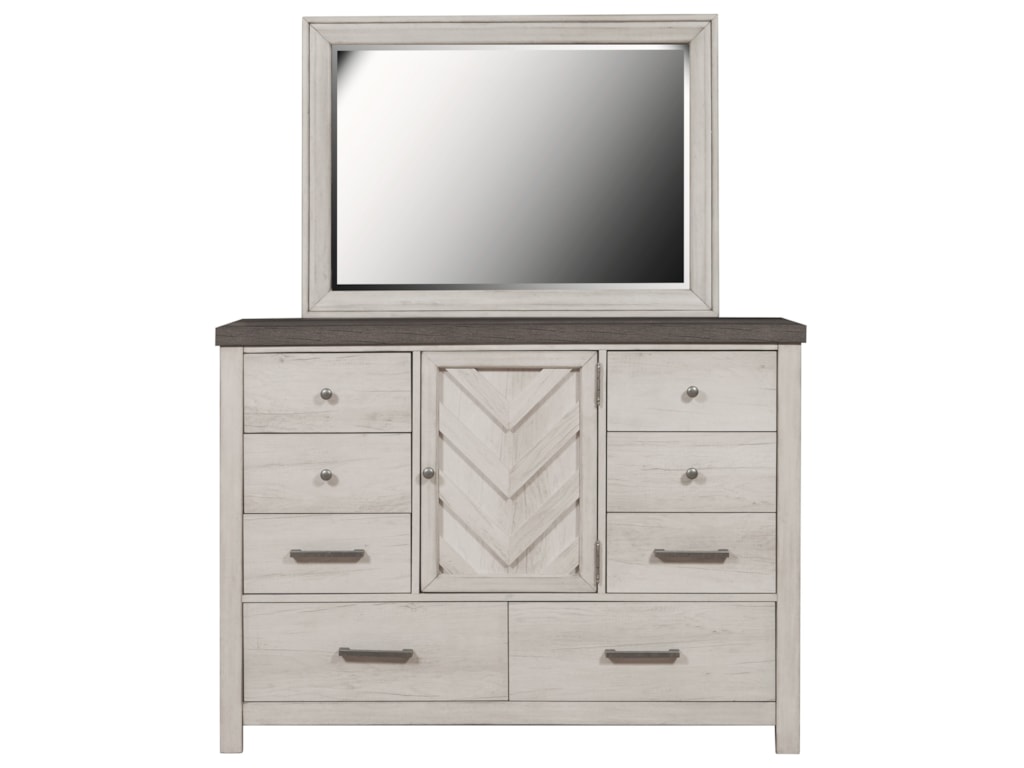 Samuel Lawrence Riverwood Relaxed Vintage Bureau Dresser And