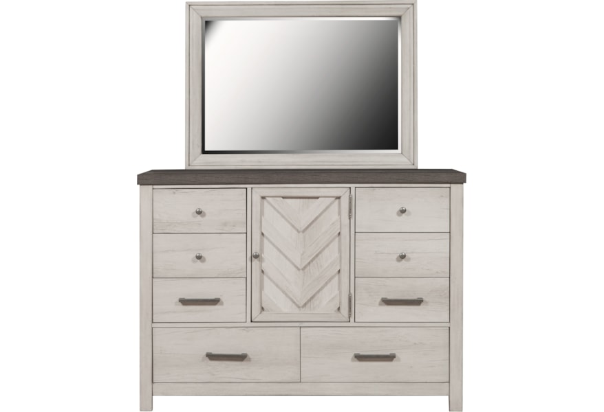 Samuel Lawrence Riverwood Relaxed Vintage Bureau Dresser And