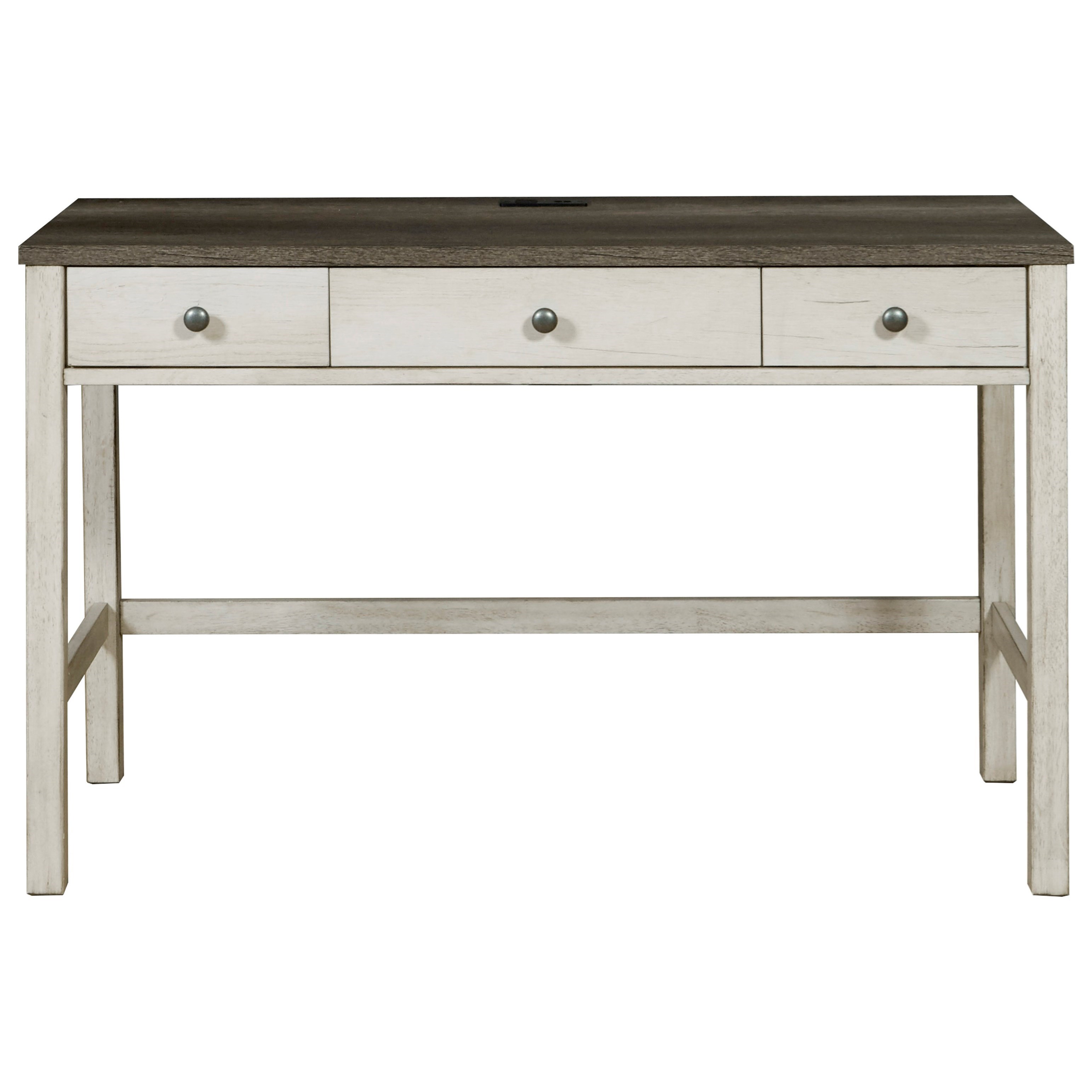 Samuel Lawrence Riverwood 3 Drawer Desk With Usb Port Story