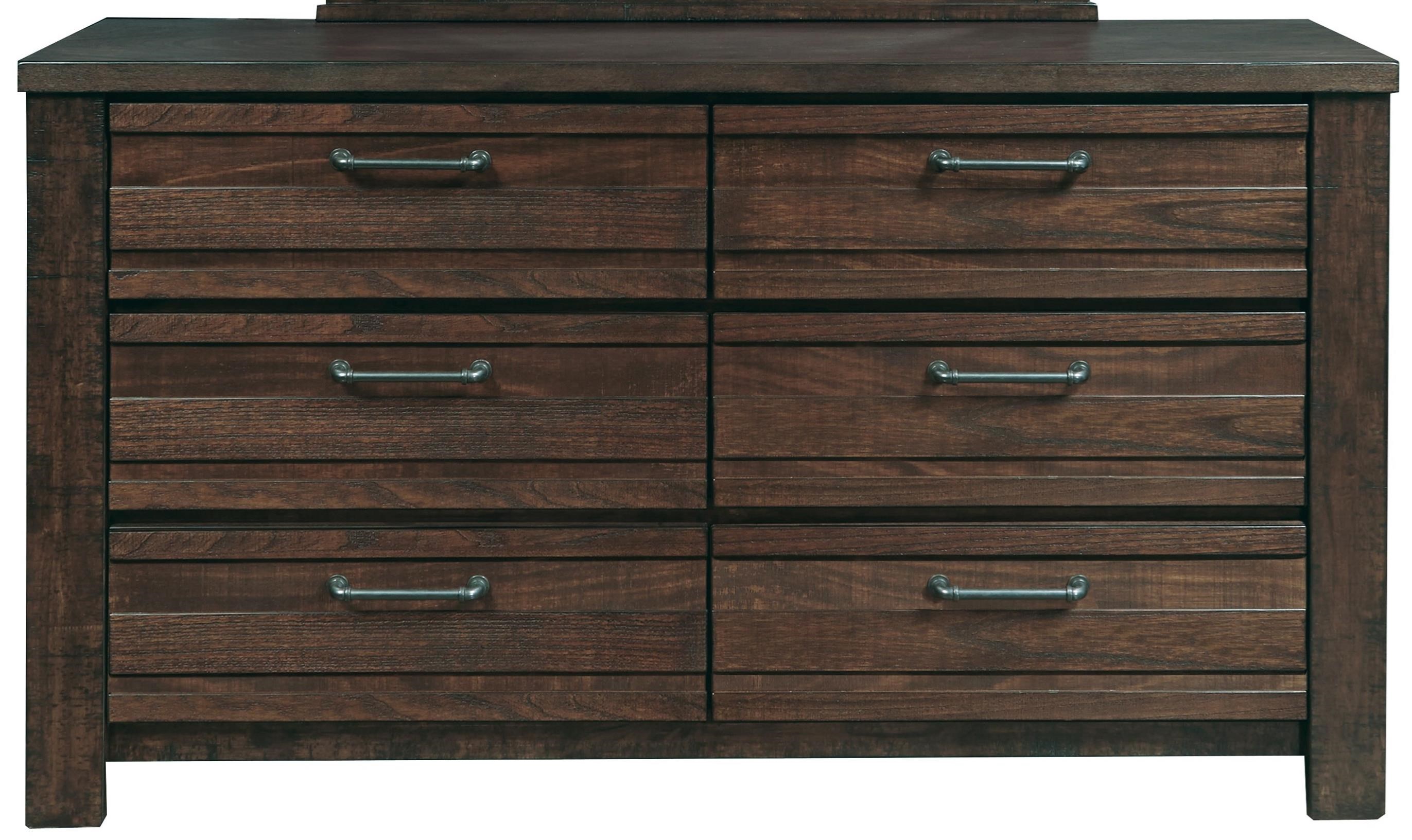 Samuel Lawrence Rutherford 6 Drawer Dresser With Oversized