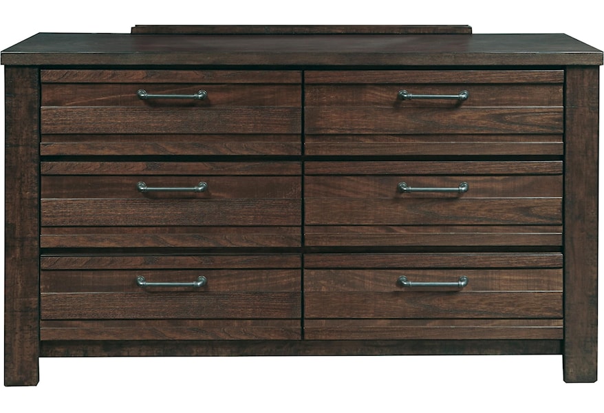 Samuel Lawrence Rutherford 6 Drawer Dresser With Oversized