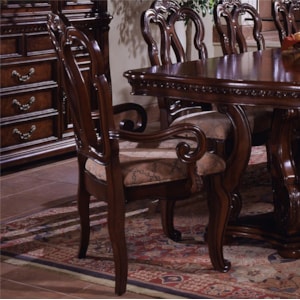 Samuel Lawrence San Marino 3530 155 Dining Arm Chair Furniture