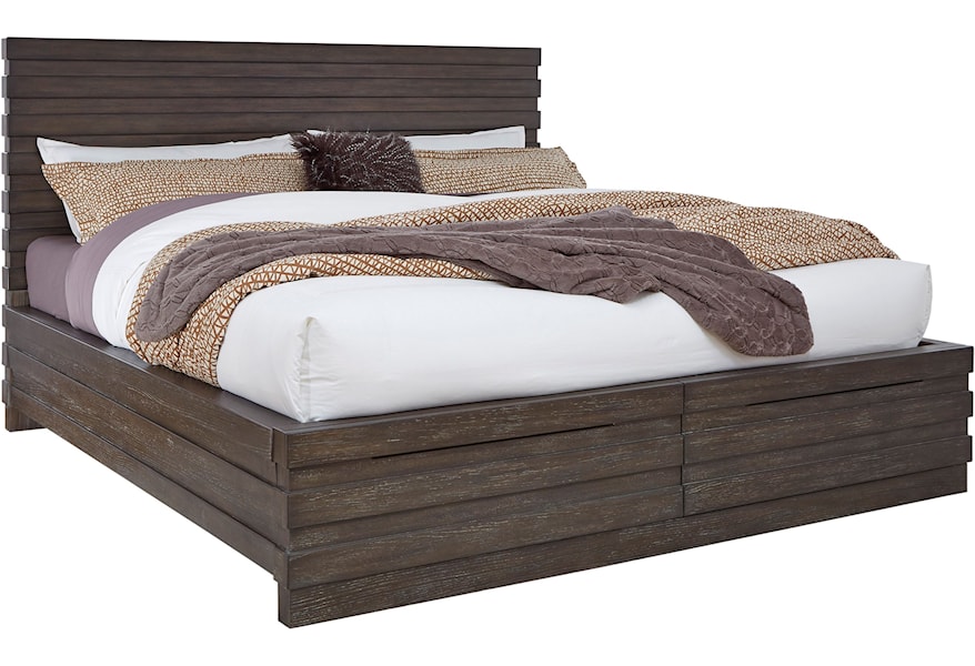 king platform bed frame wood