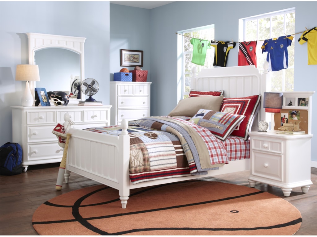 Samuel Lawrence SummerTime YouthTwin Poster Bed
