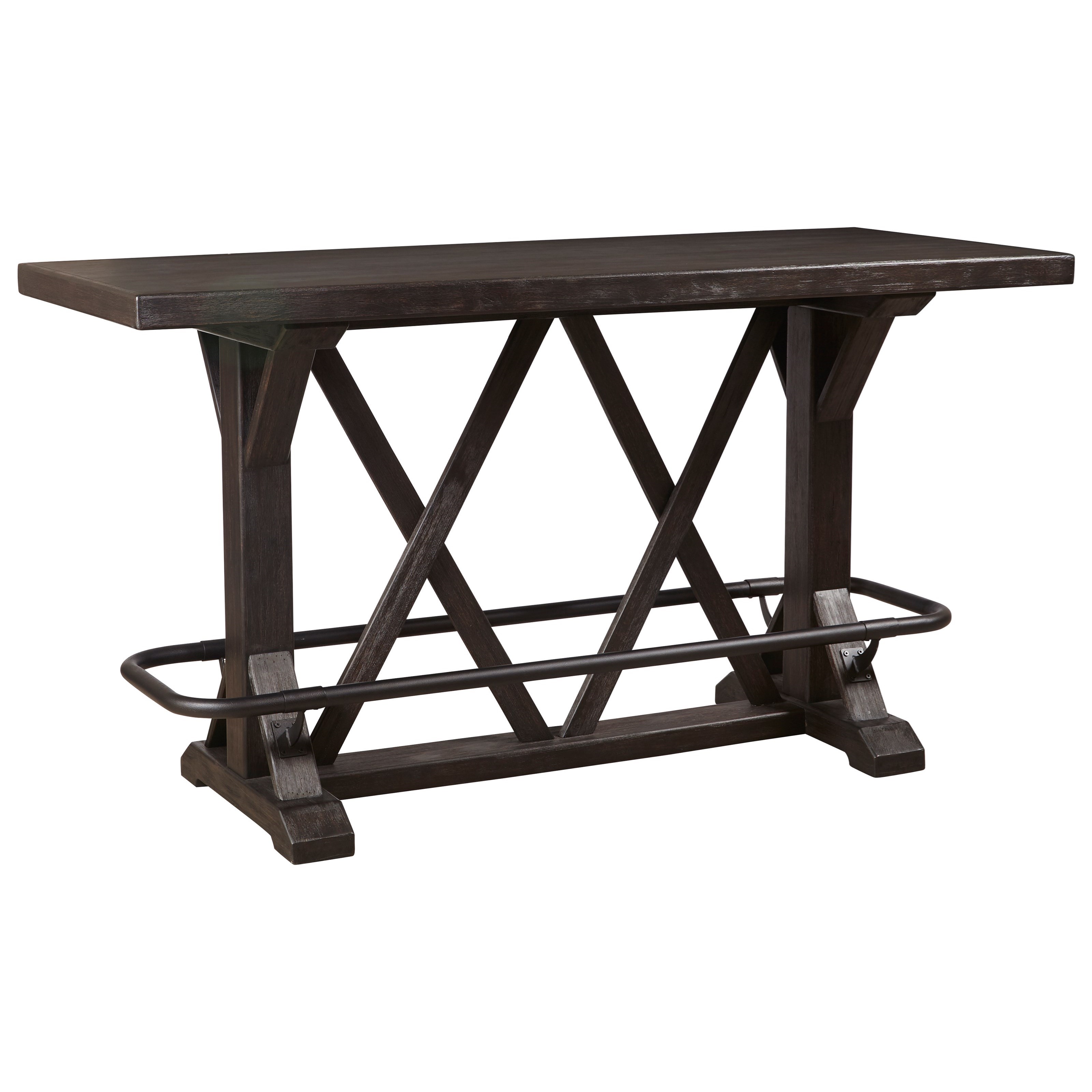 Samuel Lawrence Tap Room Rustic Industrial Conversation Bar Table Godby Home Furnishings Pub Tables