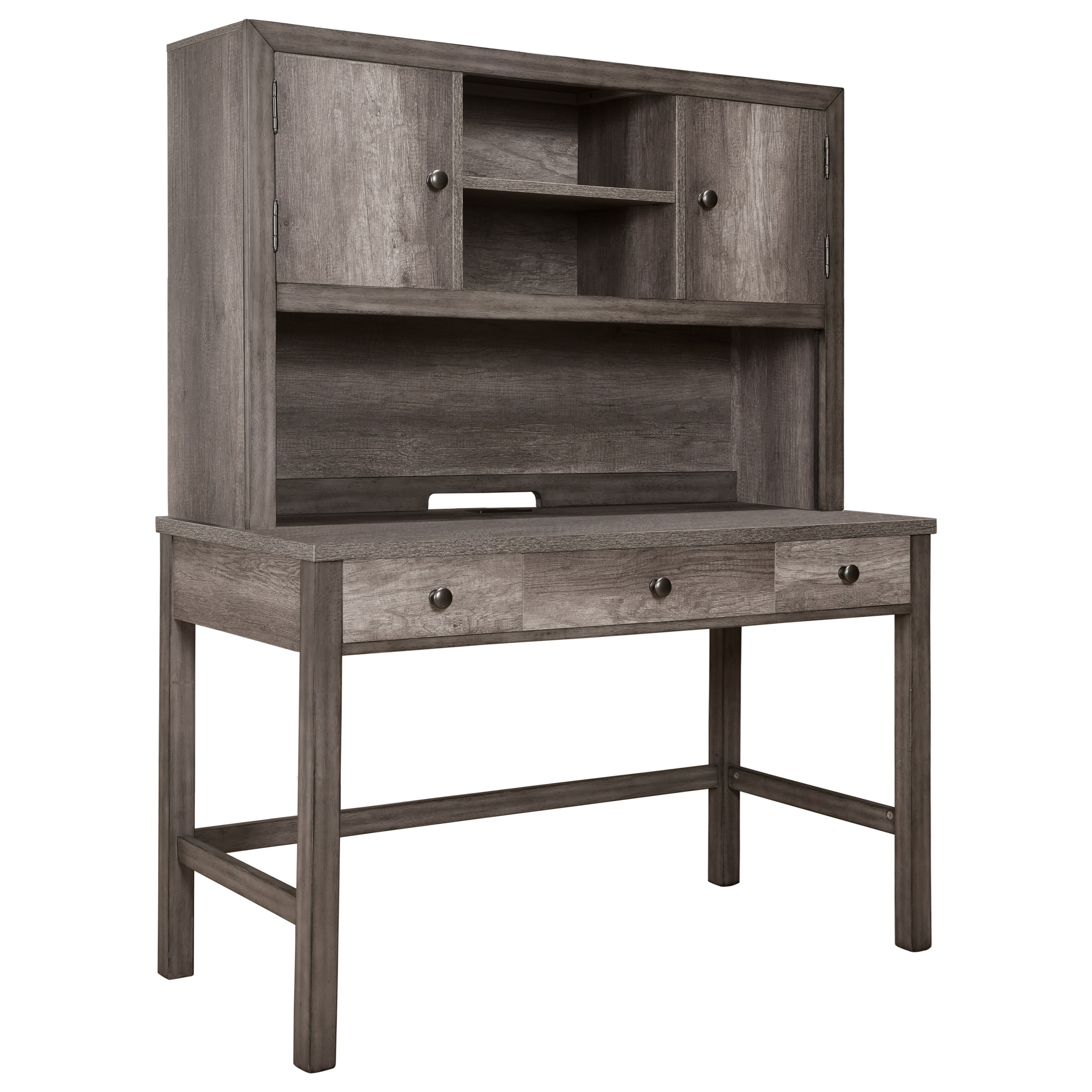 Samuel Lawrence Xavier Youth Desk And Hutch With Usb Godby Home