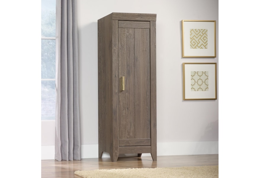 Sauder Adept Storage 418138 Narrow Storage Cabinet Corner