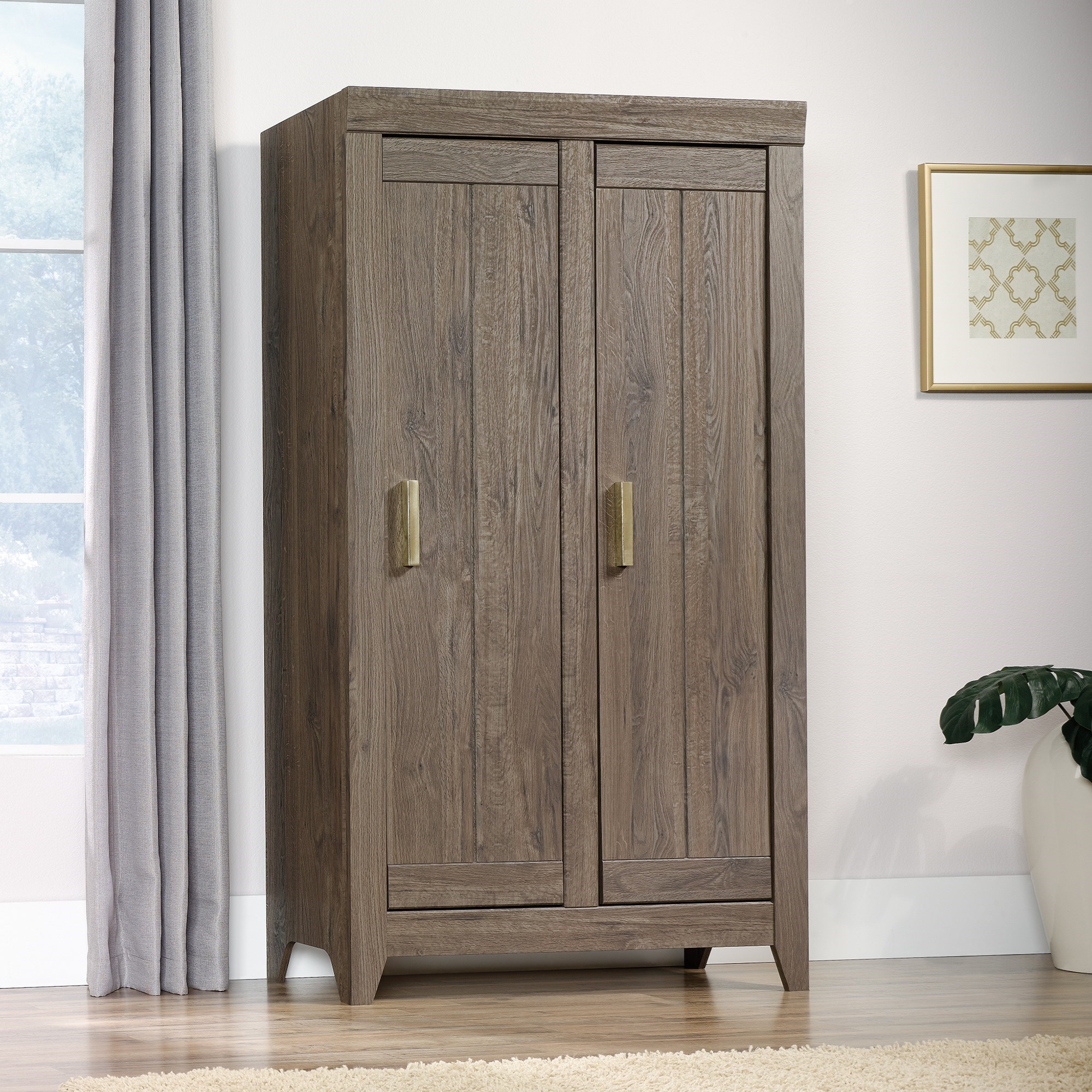 Sauder Adept Storage 418142 Wide Storage Cabinet Becker