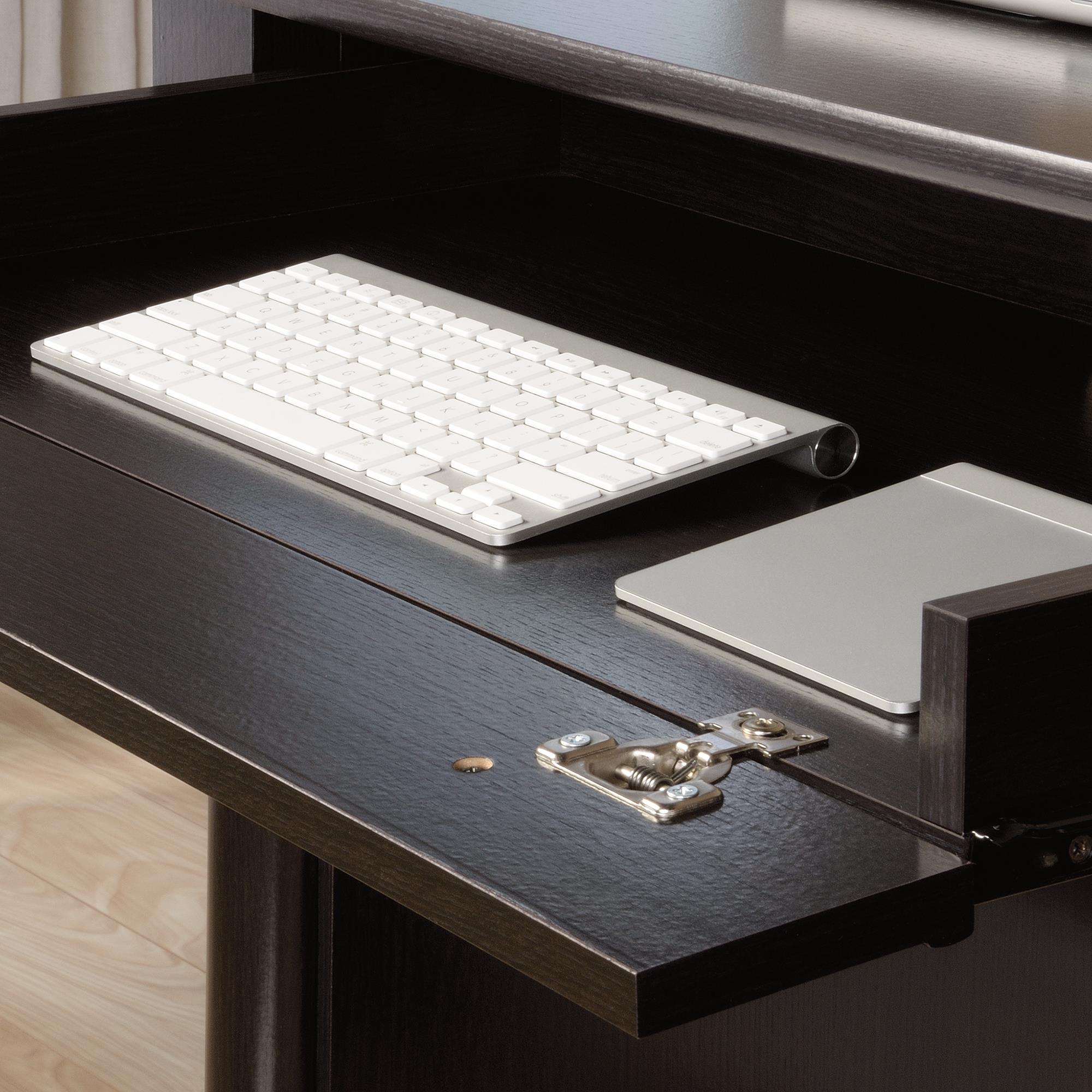 Sauder Avenue Eight 416507 Transitional Computer Desk With Flip Front Drawer And File Drawer Catalog Outlet Single Pedestal Desks