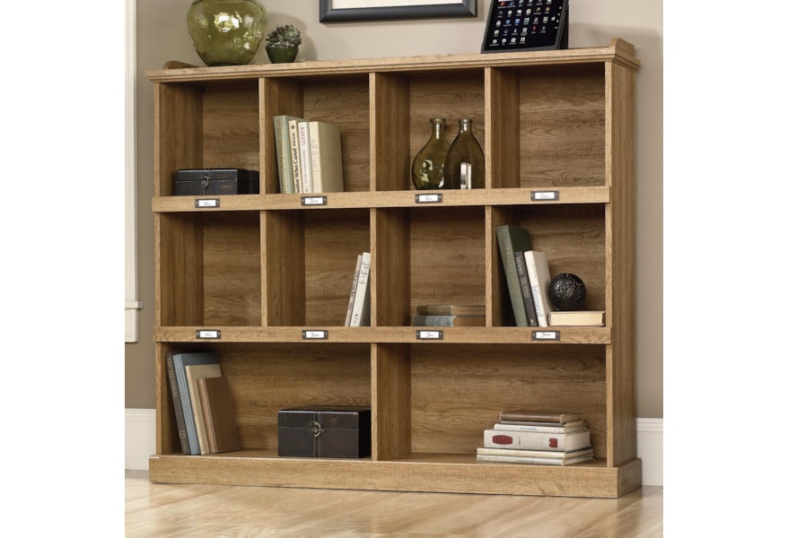Bookshelf label holders