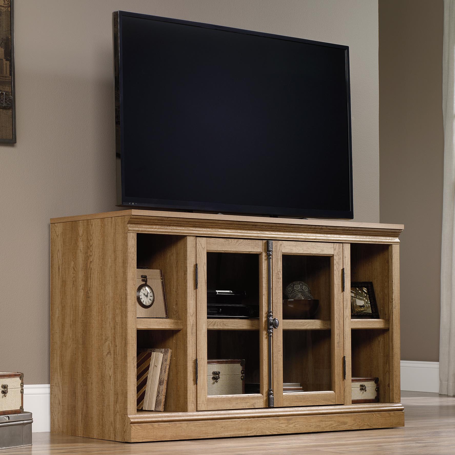 Sauder Barrister Lane 416798 Entertainment Credenza With Glass