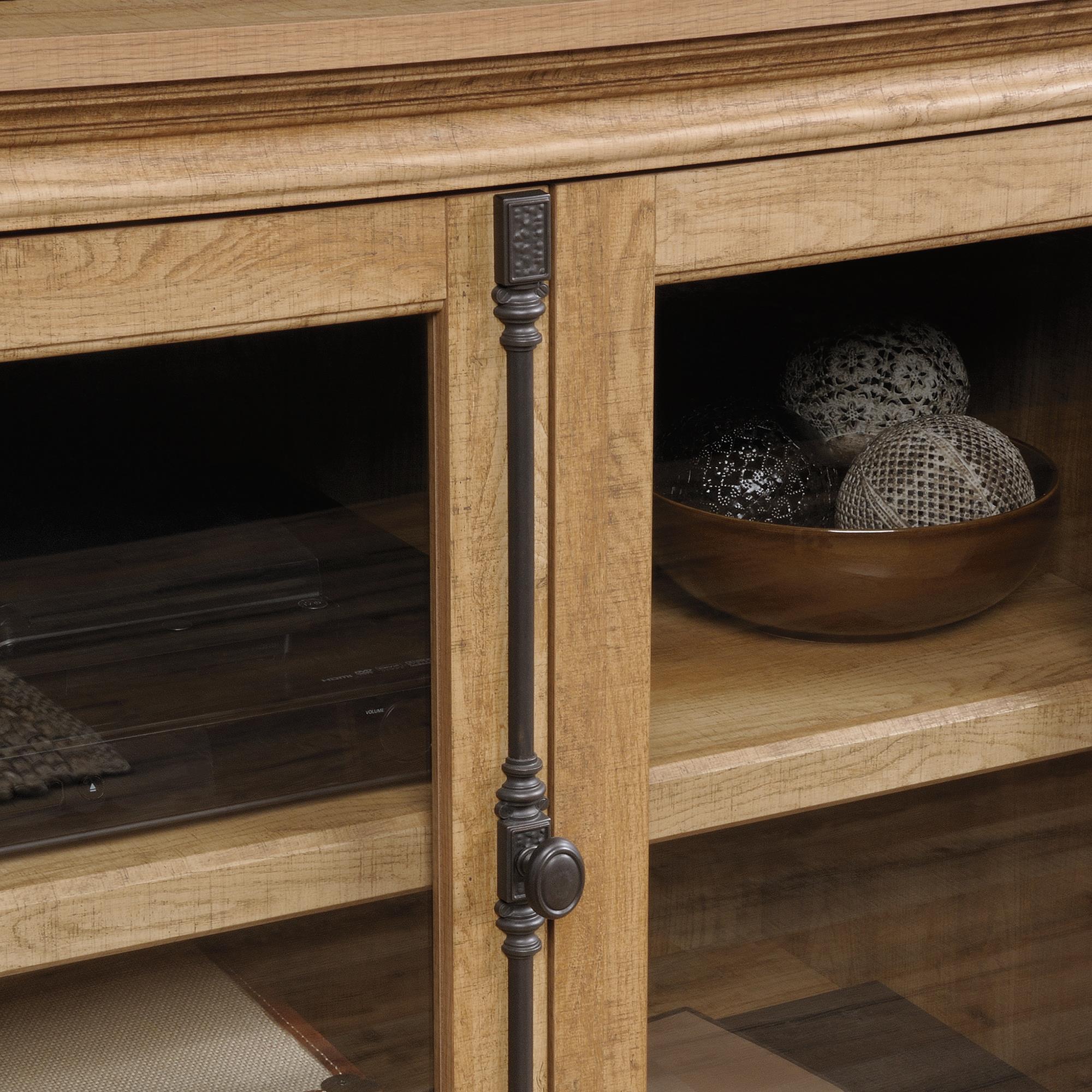 Sauder Barrister Lane 416798 Entertainment Credenza With Glass