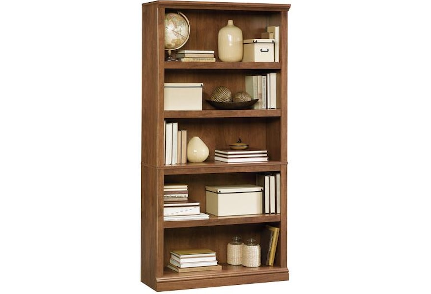 Sauder Bookcases 410367 5 Shelf Bookcase With Elegant Slide On Bookcases 410367 5 Shelf Bookcase