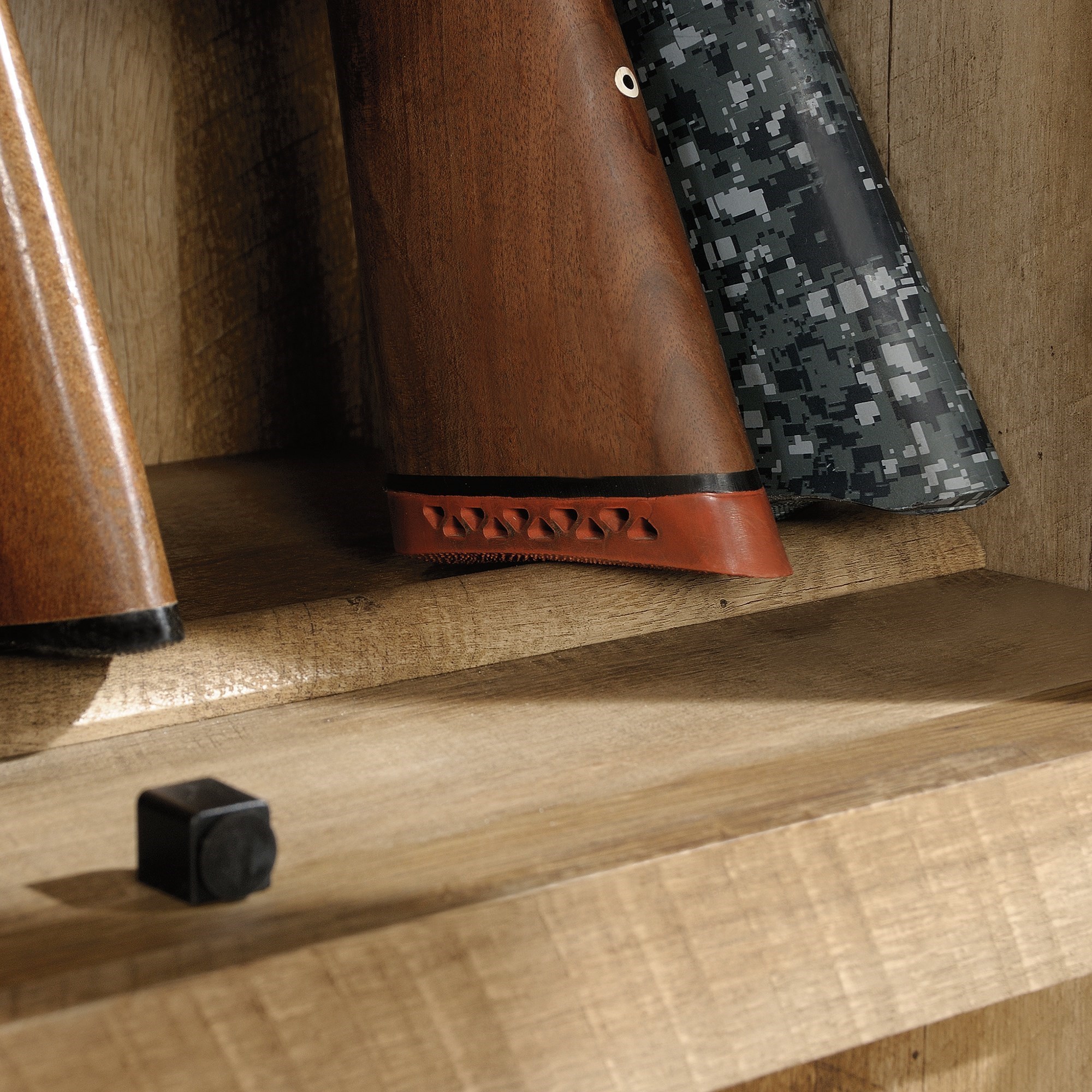 Sauder Dakota Pass Gun Display Cabinet Westrich Furniture