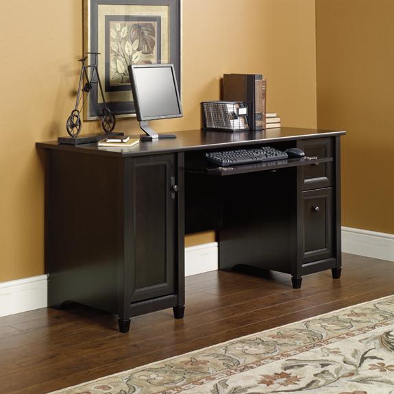 Sauder Edge Water 408558 Casual Computer Desk Corner Furniture