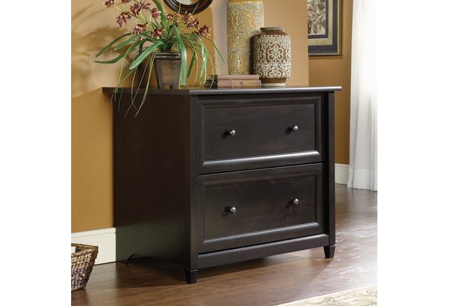 Sauder Edge Water 409044 2 Drawer Lateral File Cabinet Corner