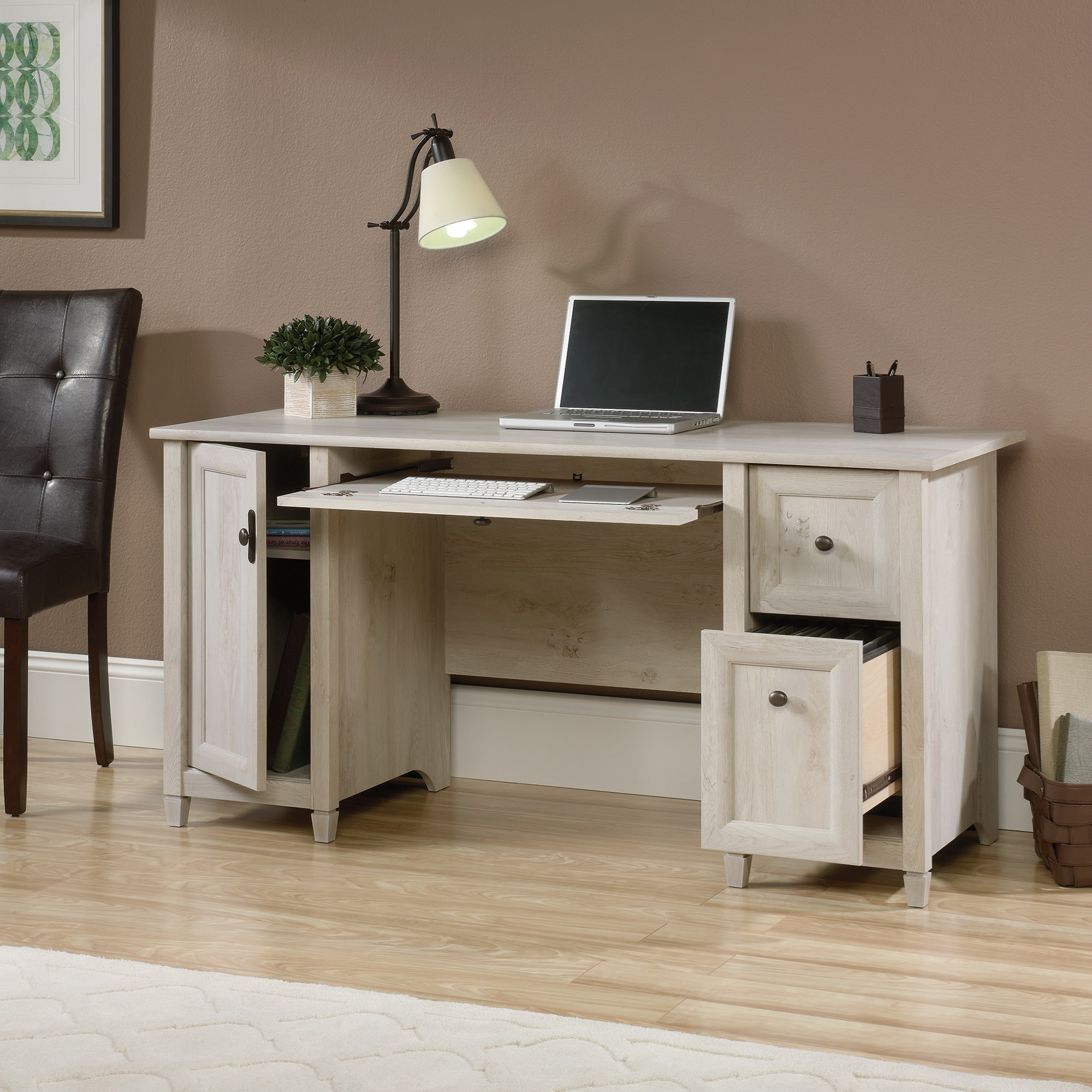 Sauder Edge Water Casual Computer Desk Westrich Furniture