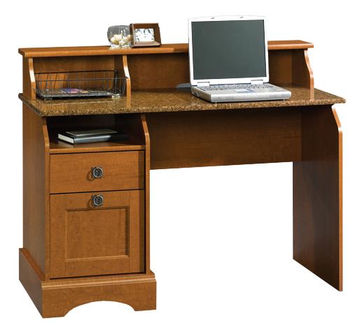 Sauder Graham Hill 2 Drawer Desk With Granite Accent Westrich
