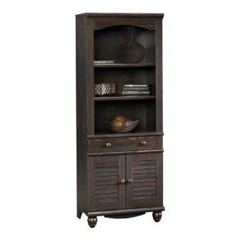 Sauder 401633 Harbor View Library Antiqued Paint Finish
