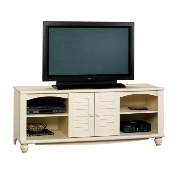 Sauder Harbor View 403679 62 Louver Door Entertainment Credenza