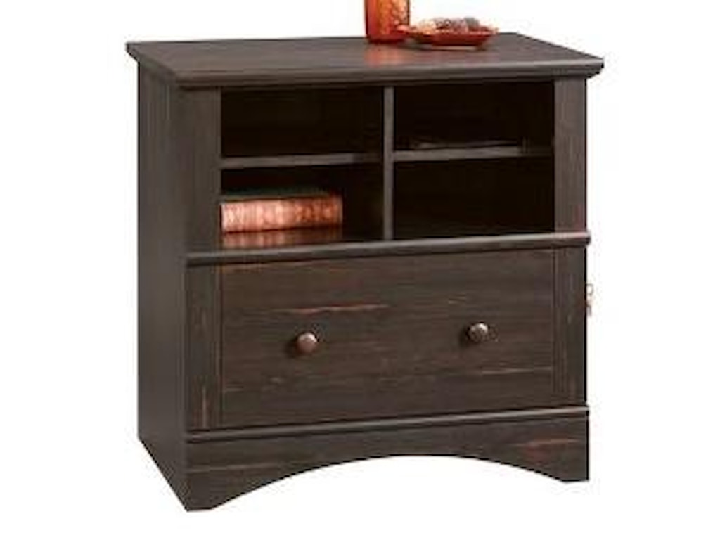 Sauder Harbor View 403681 Cottage 2 Shelf 1 Drawer Lateral File