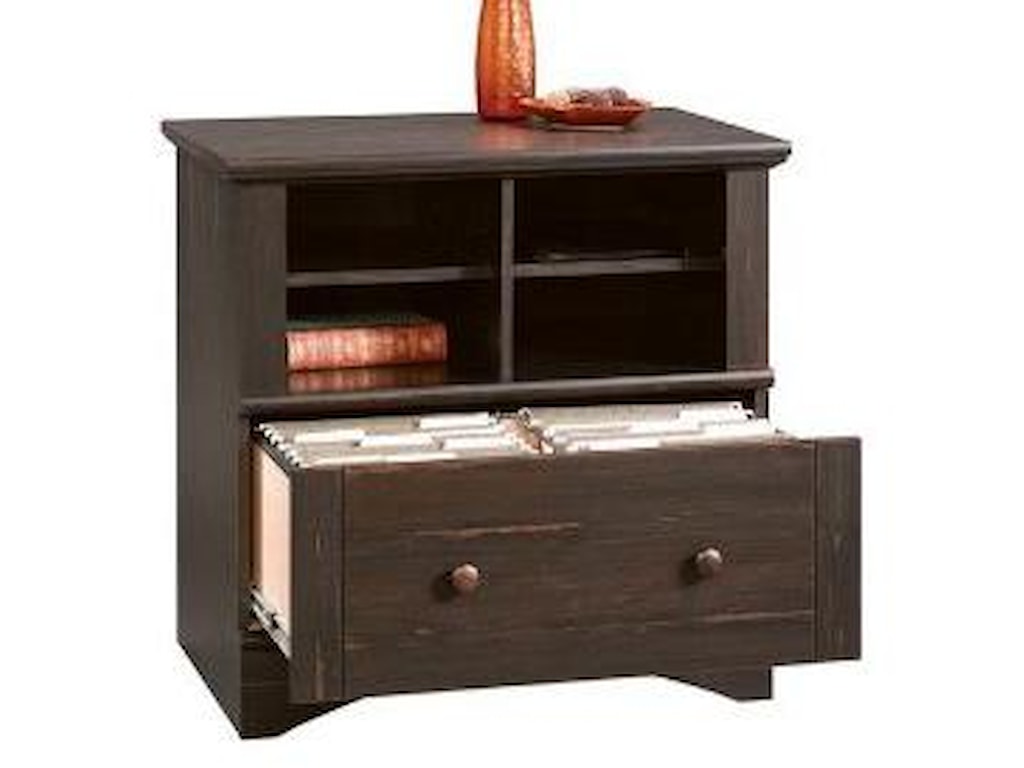 Sauder Harbor View 403681 Cottage 2 Shelf 1 Drawer Lateral File