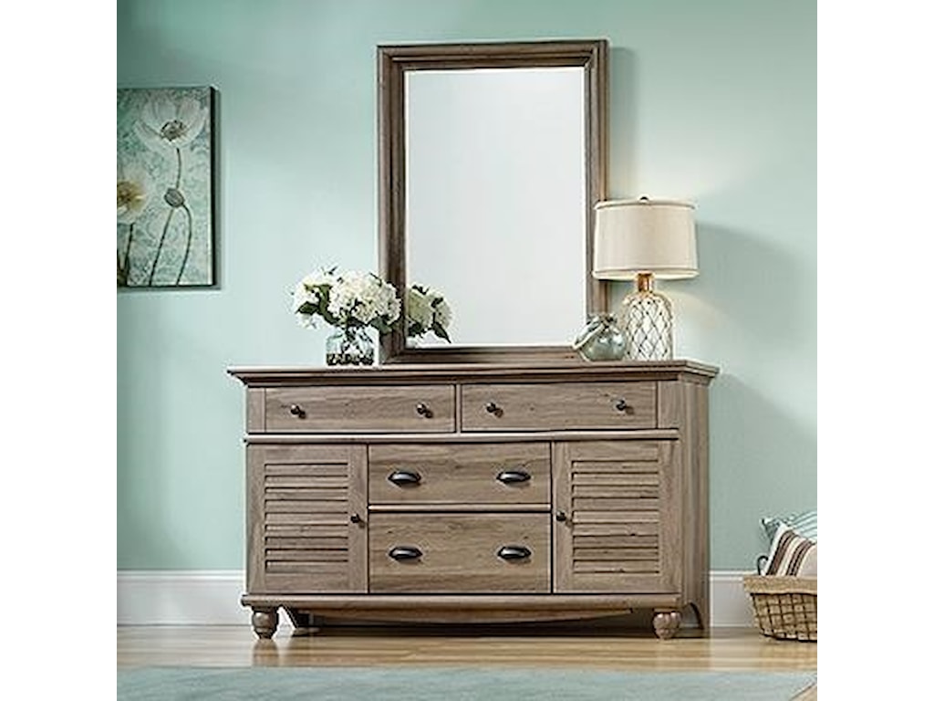 Sauder Harbor View Mirror Westrich Furniture Appliances